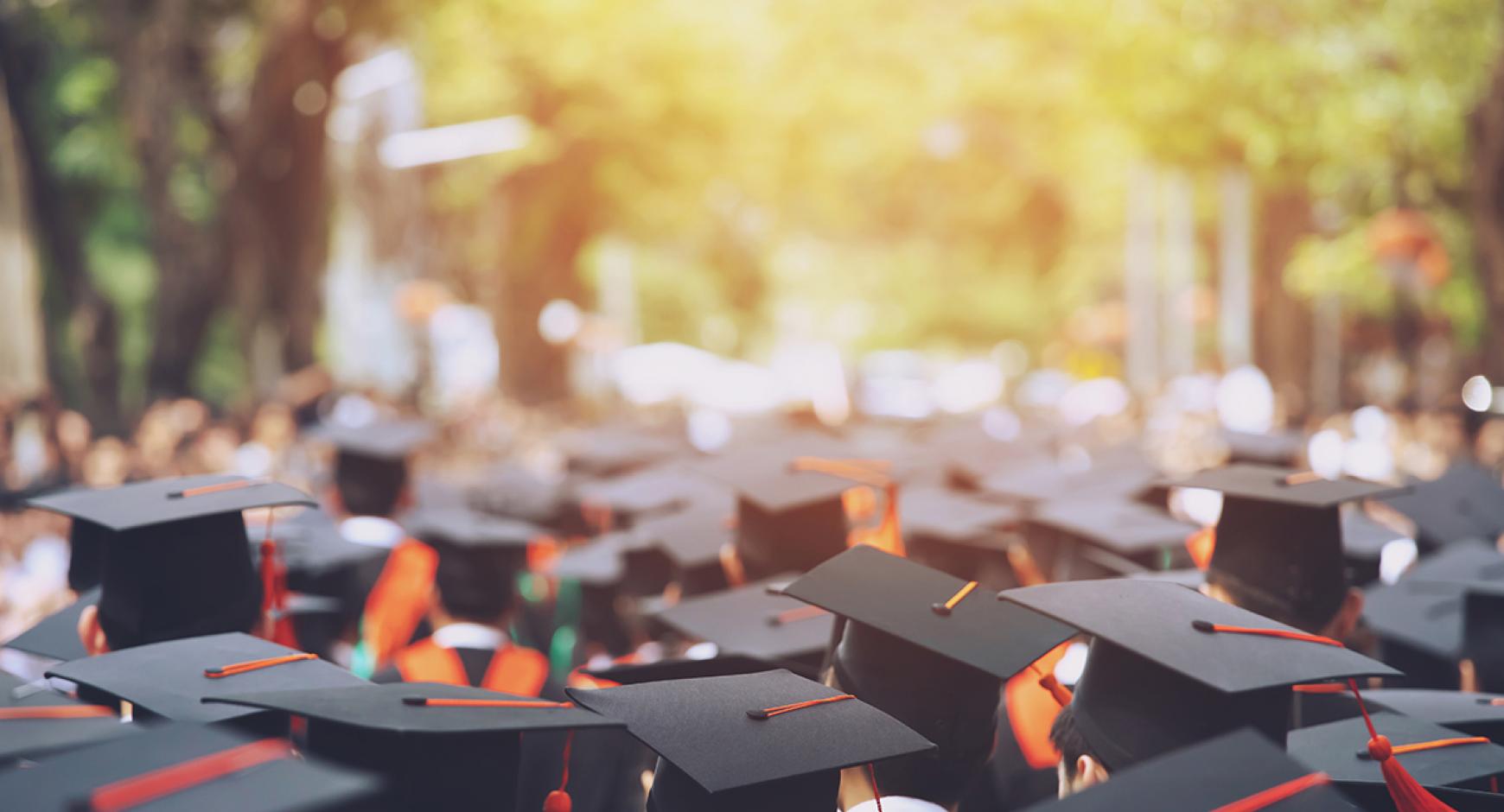 Students graduating