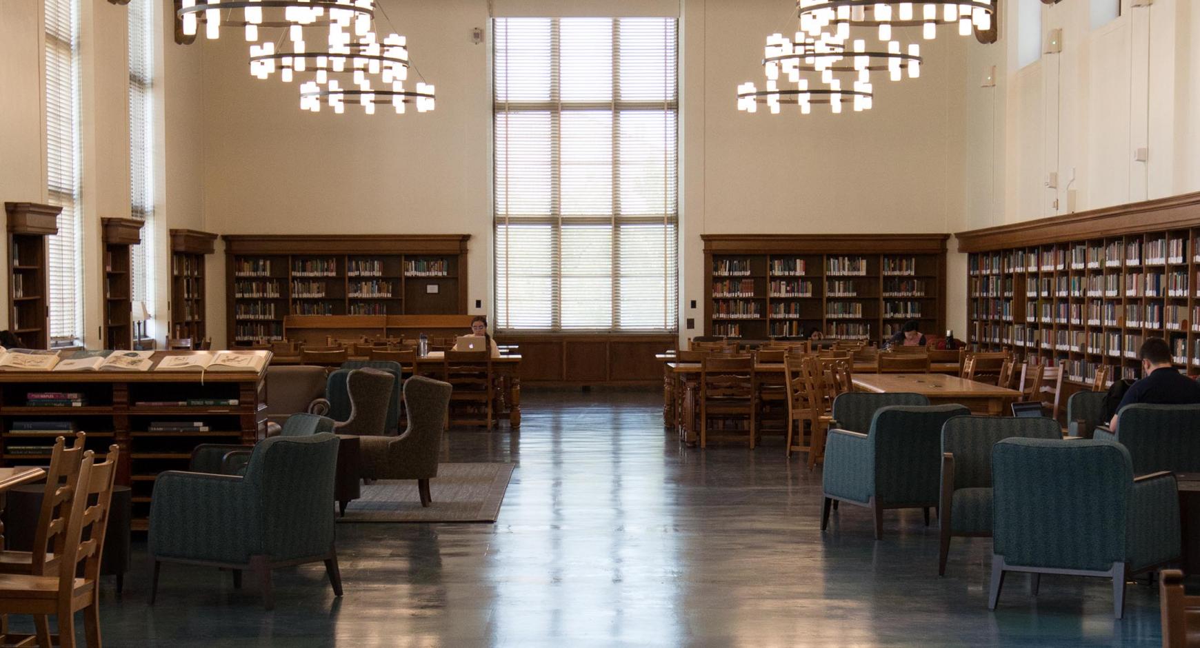 Hall of Texas in the Life Science Library