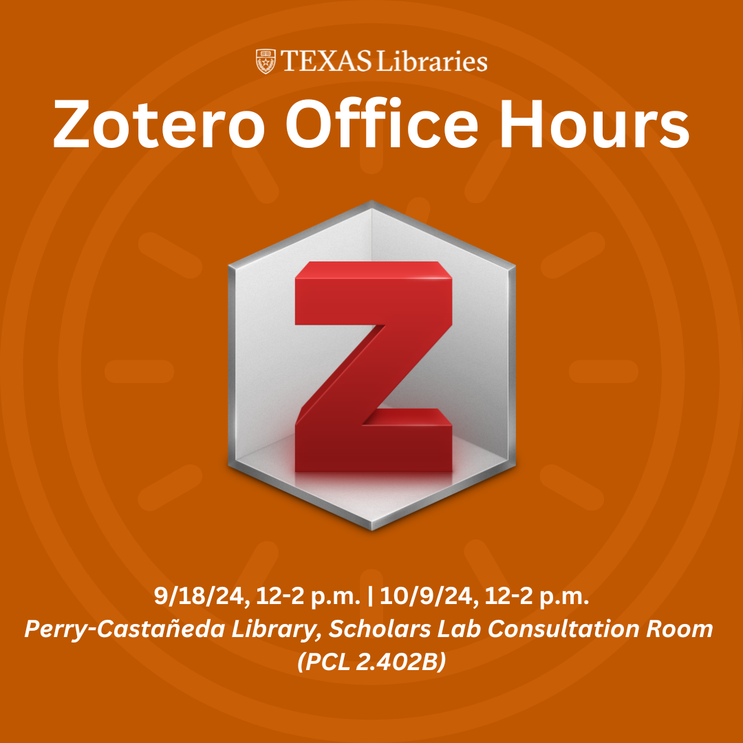 Zotero Office Hours