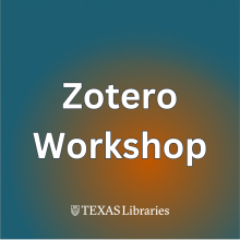 Zotero Workshop
