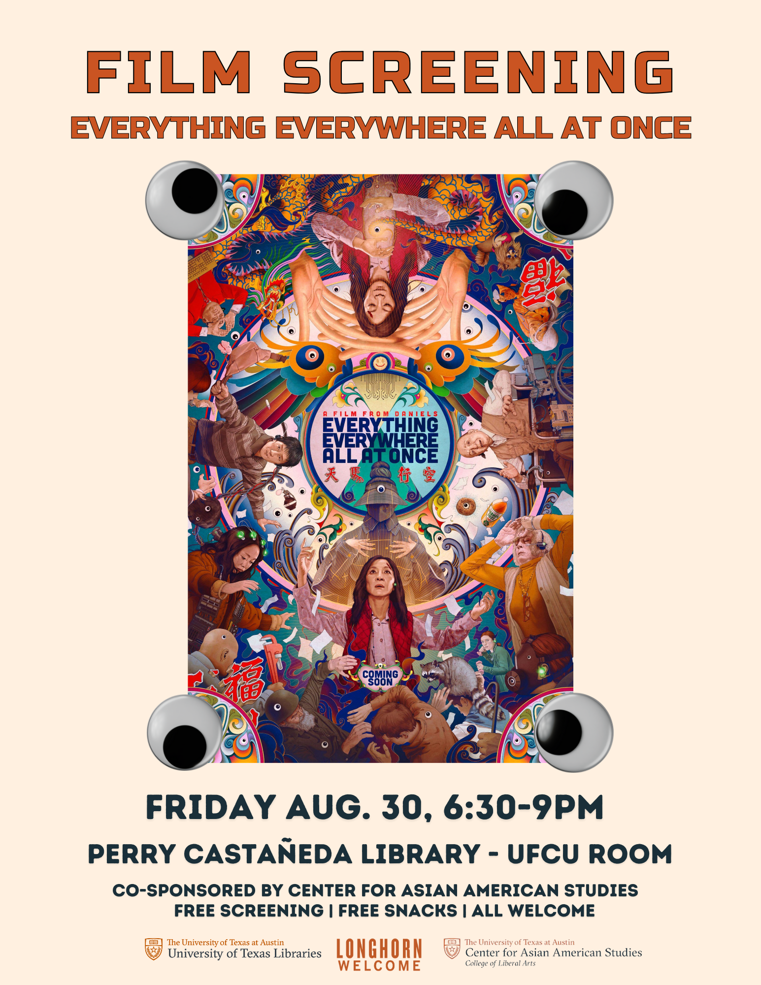 Everything Evewhere All At Once Film Screening at PCL