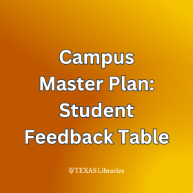 Campus Master Plan Student Feedback Table Graphic