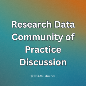 Graphic for Research Data Community of Practice Discussion