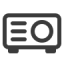 an icon of a projector