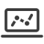an icon of a line graph