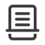 an icon of a piece of paper coming out of a printer
